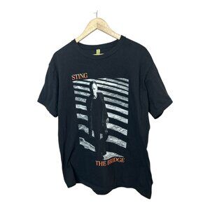 Sting "The Bridge" Unisex T-Shirt | Size Large | 100% Organic Cotton
